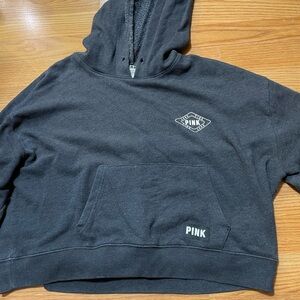Victoria's Secret Pink Charcoal Hoodie